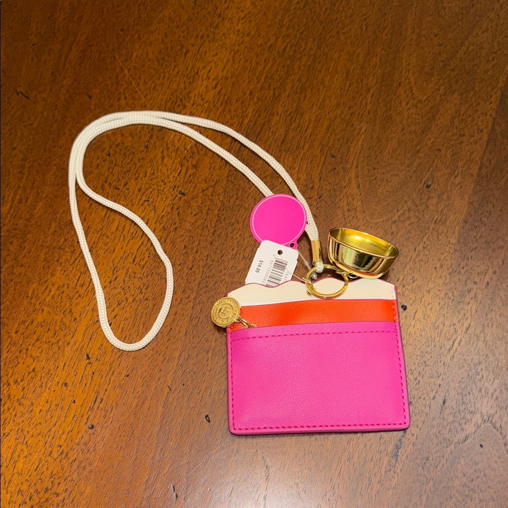 Bath & Body Works Wearable Lanyard Pocketbac Holder Keyring & Card Holder NEW